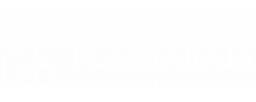 logo blanco planta baja inmobiliaria
